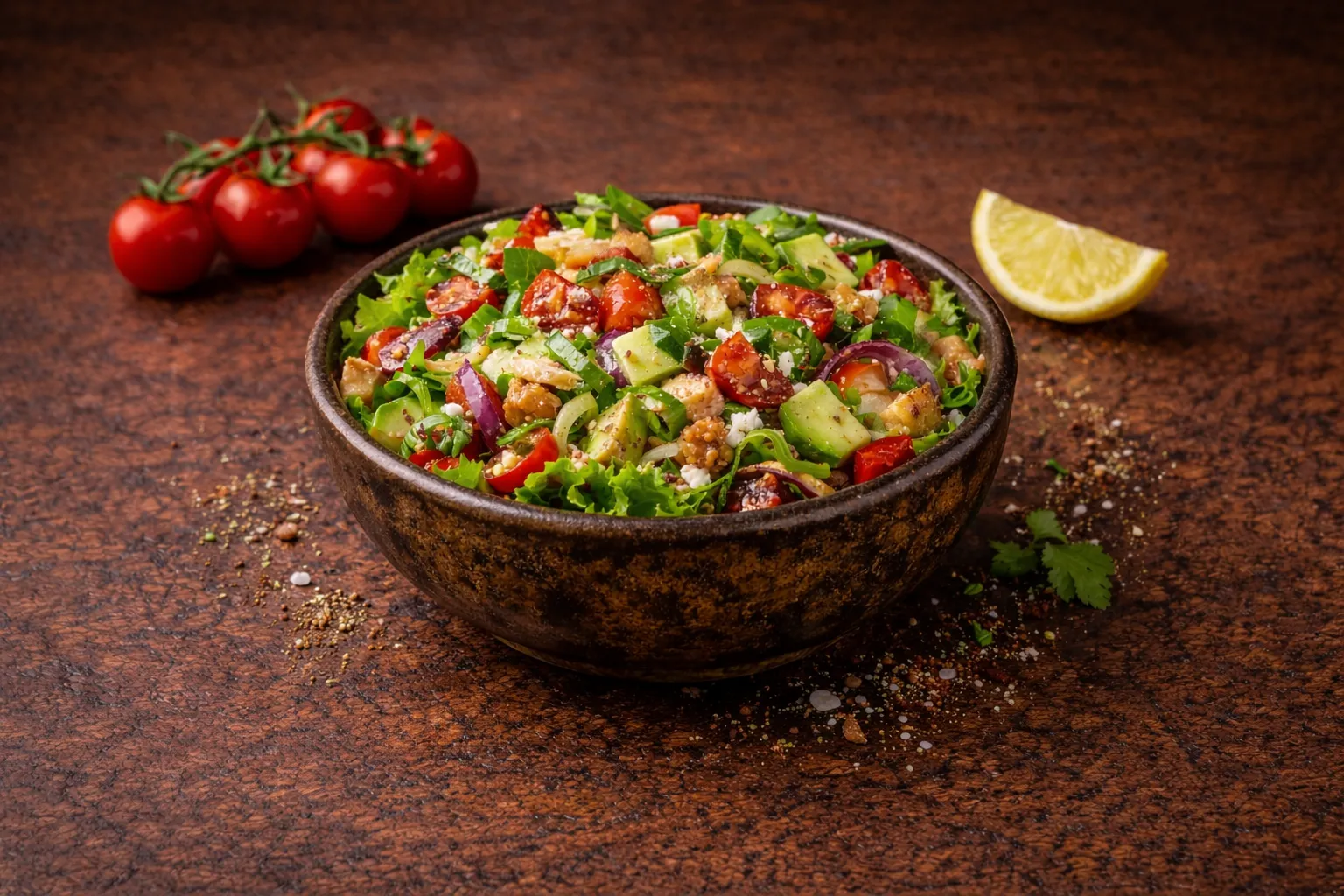 Ensaladas frescas y equilibradas